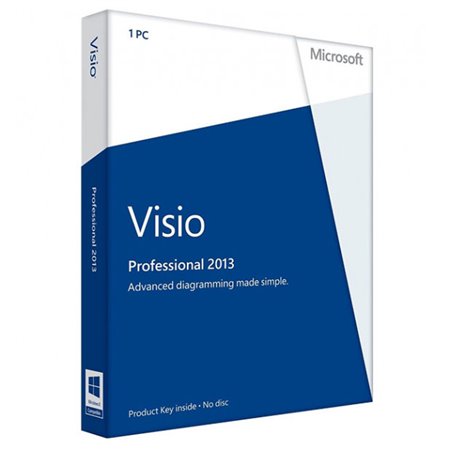 MICROSOFT VISIO PROFESSIONAL 2013 (WINDOWS)