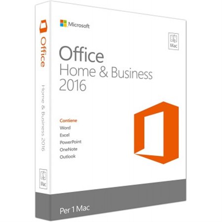 Office 2016 Home & Business per MAC - Licenza Microsoft