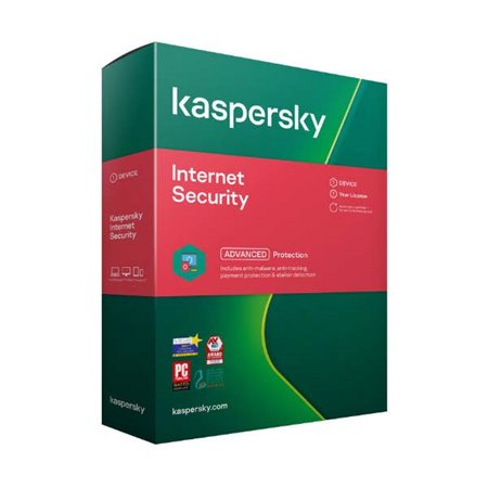 KASPERSKY INTERNET SECURITY 2020-  PC / MAC / ANDROID/ IOS -1 ANNO - 3 DISPOSITIVI