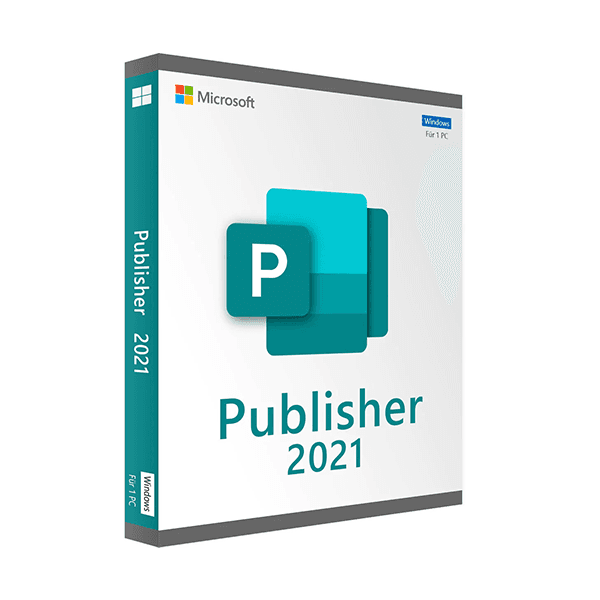MICROSOFT PUBLISHER 2021 (WINDOWS) -LICENZA A VITA- LICENZA ORIGINALE