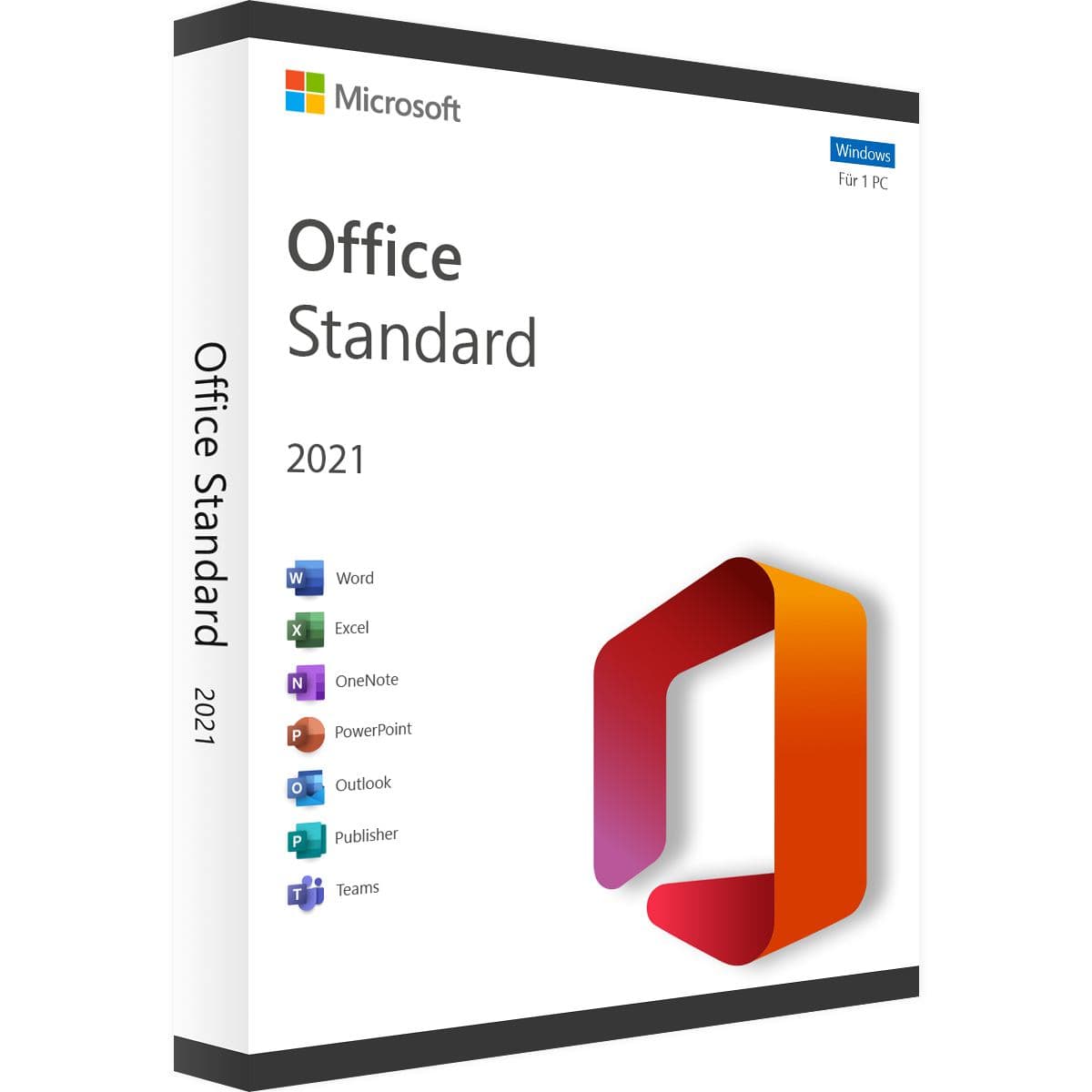 Microsoft Office 2021 Standard Edition - Windows - Licenza a vita 32/64 bit
