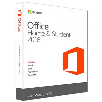 Microsoft Office 2016 Home & Student - Licenza Originale - Licenza A Vita 32/64 BIT