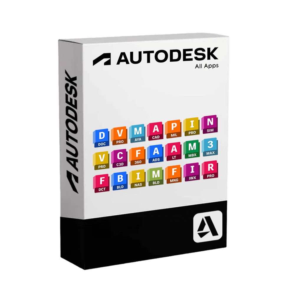 autodesk All Apps 1pc - 1 anno windows/mac  Commercial version